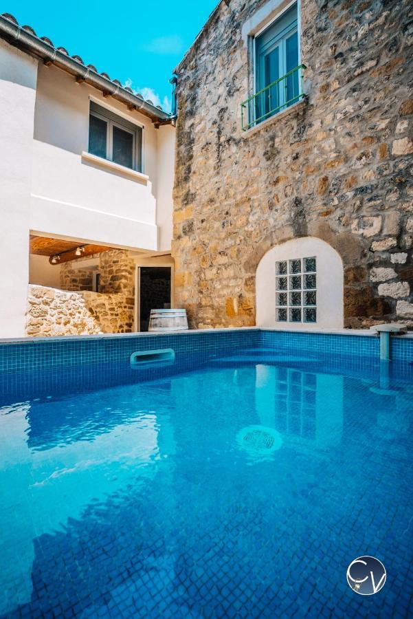 Superbe Maison De Village-Piscine-Ideal Famille Bourdic Dış mekan fotoğraf